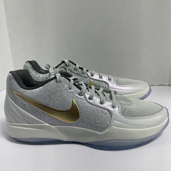 Nike Ja 2 Tree Top FV6070 002 Size 16 Men Basketball Morant Christmas Grey Gold main image 8